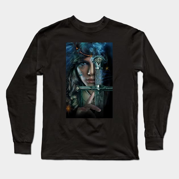 Warrior Long Sleeve T-Shirt by Borka